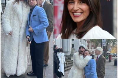 Exclusive:“Everyone deserves a chance at happiness — after fighting through two painful battles with cancer, Davina McCall shines beautifully on her wedding day… and fans are rushing to celebrate the moment that’s touched so many hearts.”