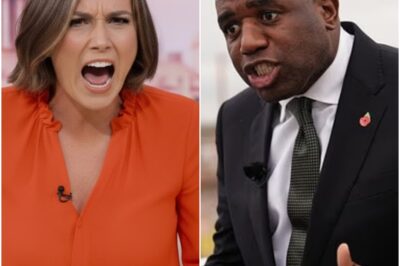 GMB CHAOS: GMB’s Susanna Reid clashes head-on with David Lammy in a tense, hard-hitting interview that leaves the studio on edge and viewers glued to the explosive exchange…k