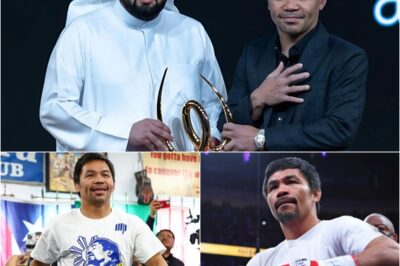 BREAKING NEWS: Undefeated legend “Pac-Man” Manny Pacquiao has just sent shockwaves through Dubai! From a poor boy selling steamed buns on the streets of the Philippines, the eight-division world boxing champion has now been honored with the Global Sports Career Achievement Award at the World Sports Summit!K