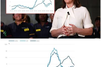 “CELEBRATING THE CALM BEFORE THE STORM?” Rachel Reeves celebrates falling inflation — but Britons say they can SMELL an explosion coming