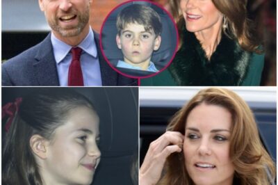 Breaking News:“PRINCESS CHARLOTTE STEALS THE SPOTLIGHT  Royal fans spot the late Queen’s reflection at Christmas lunch”