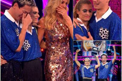 HEARTBREAKING: Strictly’s Carlos Gu breaks down in tears as he lifts the trophy with Karen Carney, a heartbreaking confession revealing years of hidden pain leaves viewers shaken.K