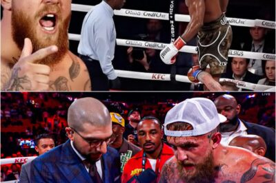 “I HAD HIM WOBBLED.” —Jake Paul makes a jaw-dropping claim after the Anthony Joshua fight… insisting he won two rounds and even had AJ rocked, a bold boast that’s already sparked furious debate.K