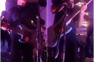 Oh my God, what’s happening? Horror erupts as a hit singer is shocked on stage in front of a stunned crowd… a split-second nightmare that leaves everyone screaming.k