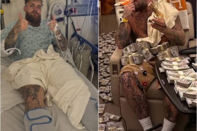 WORTH EVERY BONE BROKEN: Jake Paul flaunts £140M fortune, SIX guns and private jet just days after Anthony Joshua SMASHES his jaw — a chilling show of power that’s left boxing stunned.k