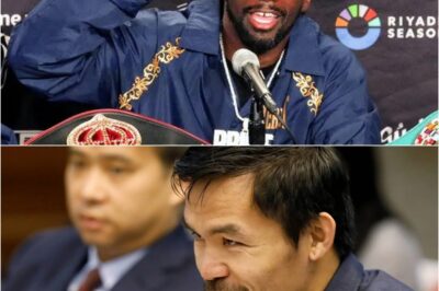 BREAKING: Terence Crawford “CONFIRMS” He Wants to Fight Manny Pacquiao Before the Legend Retires!  With an ambitious statement: “I choose Pacquiao first because he doesn’t have much time left in this sport, and the name of the 8-division legend must be on my undefeated record!”.  Immediately, Manny Pacquiao fired back savagely with just 9 sharp words.K