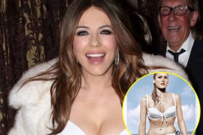 “ALL EYES WERE ON HER…” — Elizabeth Hurley, 60, STUNS by Channeling Bond Bombshell Ursula Andress in a Skimpy White Bikini at 007 New Year’s Eve Bash with boyfriend Billy Ray Cyrus.K