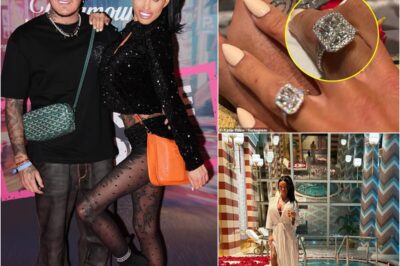 shocking wedding: Katie Price announces she’s engaged for the ninth time to mystery man and shows off HUGE ring – a week after her split from JJ Slater.k