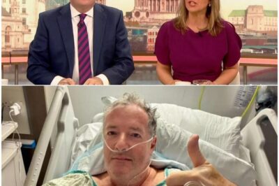 “Breaking news… me!” — Piers Morgan MOCKS Good Morning Britain for ‘ignoring’ his hospital dash after shattering his hip