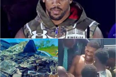 “VIEWER DISCRETION ADVISED…” : TERRIFYING New Footage Captures the Exact Moment Anthony Joshua Is PULLED From a Crumpled Vehicle After DEADLY Crash, as Chilling Scenes Leave the Boxing World REELING…k