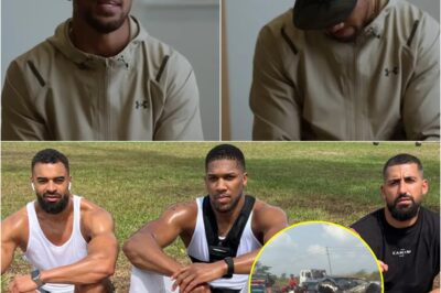 ‘IT’S REALLY TOUGH’ — Anthony Joshua Fights Back Tears As He Breaks Silence On ‘Traumatic’ Crash That Claimed The Lives Of His ‘Brothers,’ Leaving Boxing World Heartbroken.K