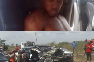 “THE BLAME HAS FINALLY LANDED…” — Anthony Joshua’s DRIVER CHARGED Over HORROR Nigeria Car Crash That KILLED Two and Injured the Former World Champion, as Disturbing New Details Begin to SURFACE Behind the Scenes….k