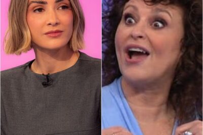 Savage On-Air Moment : Nadia Sawalha SCREAMED in anger after After Frankie Bridge’s withering blow About Her 𝘚.𝘦.𝘹 Life on Loose Women, The entire studio was stunned .k