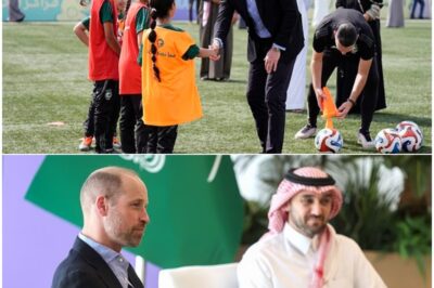 “SILENCE AMID THE STORM” — PRINCE WILLIAM BRUSHES OFF EPSTEIN QUESTIONS as he touches down in Saudi Arabia, pressing on with royal duties under mounting public pressure while a flood of candid, down-to-earth images below sends fans into a frenzy
