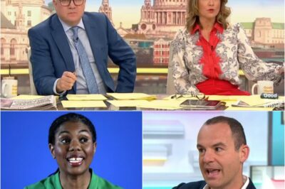 TV CHAOS: Good Morning Britain Descends into Turmoil – Explosive Clash Leaves Studio Reeling and Viewers Stunned by the On-Air Showdown amid Martin Lewis and Kemi Badenoch. k
