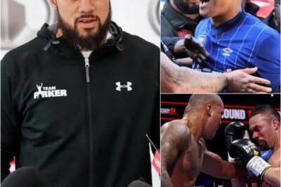 “HE CHEATED” — Joseph Parker has finally broken his silence, releasing evidence accusing Fabio Wardley at the O2 Arena, bringing the scandal to light and shedding further light on the allegations behind the controversy.k
