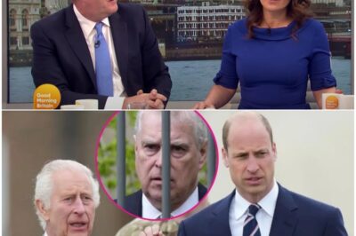Good Morning Britain Interrupted for Royal Bombshell — Prince William’s Telling Remark After Andrew’s Arrest