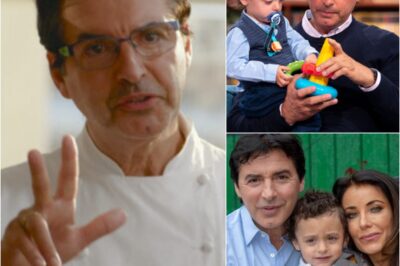 DEVASTATING : Jean-Christophe Novelli’s heartbreak over baby son’s cancer diagnosis  — Reveals the “Drastic” Impact It Will Have on His “Whole Life” as the Family Faces an Unimaginable Battle Together.k